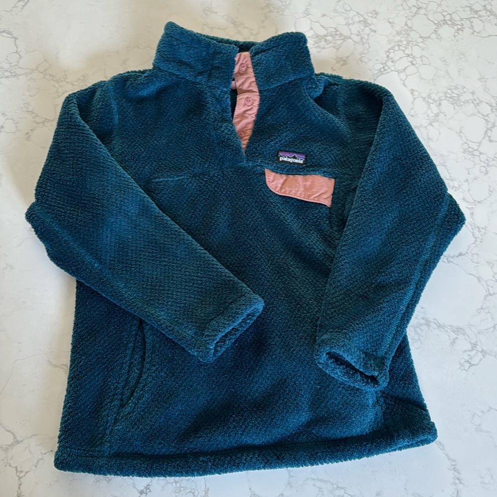 EUC Patagonia Girls Retool Fleece Small